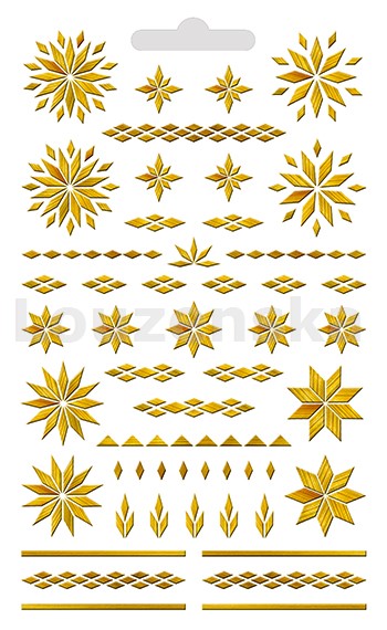 Obtisky vodové č. 561 mix motivů