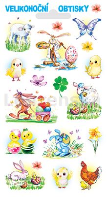 Obtisky vodové s glitrem č. 5502