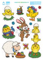 Okenní dekor velik. 33x24cm 5761