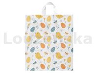 Taška igelit. s uchem velik. Kuřátka 40x46x8cm 