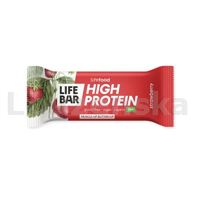 Lifebar Protein tyčinka jahodová BIO 40g LIFEFOOD