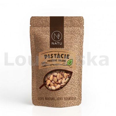 Pistácie pražené solené 200g NATU