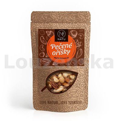Pečené oříšky s medem a solí 200g NATU