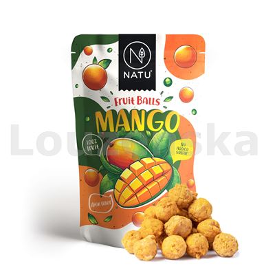 Ovocné kuličky mangové 90g NATU