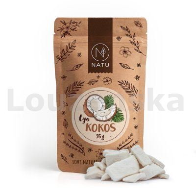 Lyofilizovaný kokos plátky 35g NATU