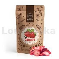 Lyofilizované jahody plátky 45g NATU