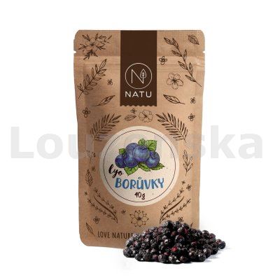 Lyofilizované borůvky 40g NATU