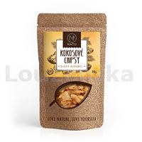 Kokos. chipsy slaný karamel BIO 70g NATU