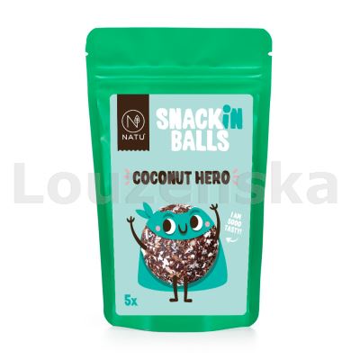 SNACKin Balls Coconut Hero 65g NATU