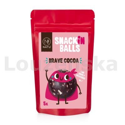 SNACKin Balls Brave Cocoa 65g NATU