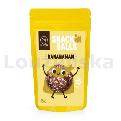 SNACKin Balls Bananaman 65g NATU