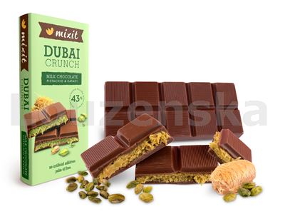 Dubajská čokoláda s pistác. náplní 70g MIXIT