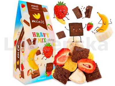 Müsli classic - Hravý mix 300g MIXIT