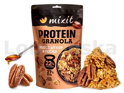 Proteinová granola z pece Javor.sirup a pekany 350g MIXIT