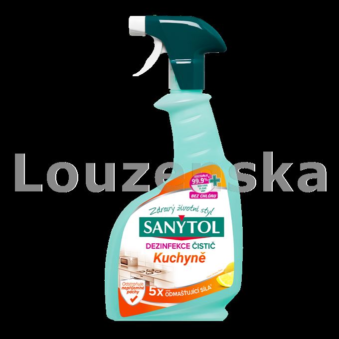 Čistící odmašťovač kuchyní 500ml SANYTOL