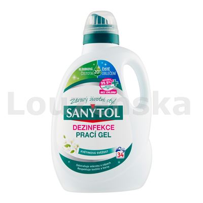 Dezinfekční prací gel Květinová vůně SANYTOL