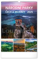 Kal. Národní parky Čech a Moravy nástěnný PRESCO 2025