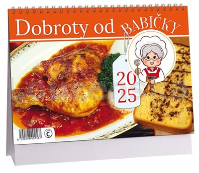 Kal. Dobroty od babičky stolní K 723 ARIA 2025