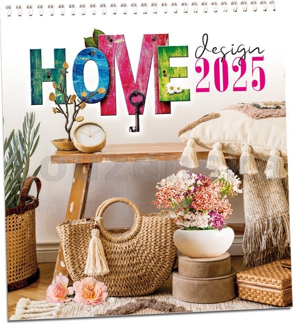 Kal. Home design nástěnný KN-CD 287 ARIA 2025