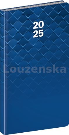 Diář kapesní týdenní Cambio modrý PRESCO 2025