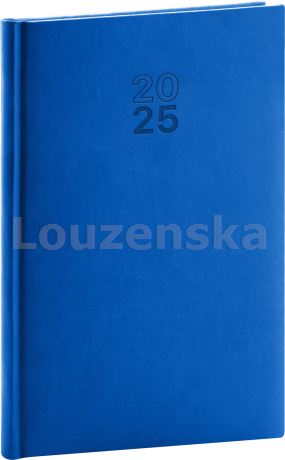 Diář týdenní A5 Aprint modrý PRESCO 2025