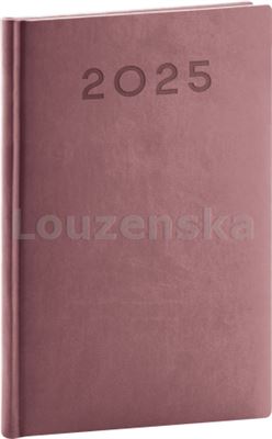 Diář týdenní A5 Aprint Neo růžový PRESCO 2025