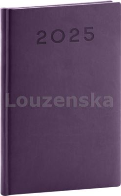 Diář týdenní A5 Aprint Neo fialový PRESCO 2025