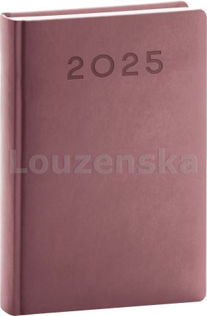 Diář denní A5 Aprint Neo růžový PRESCO 2025